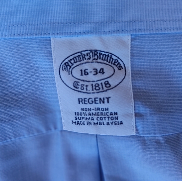 Brooks Brother Regent Non-Iron - Picture 4 of 10
